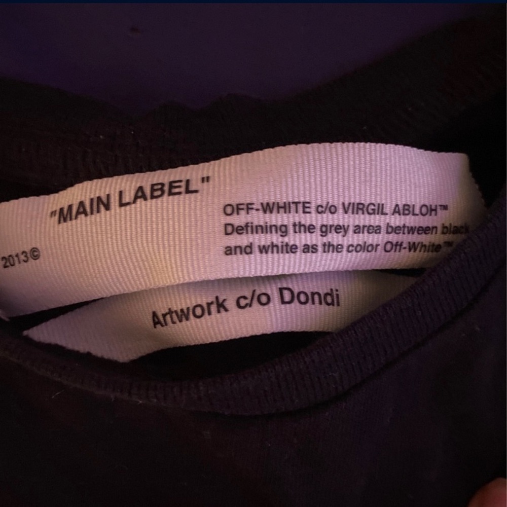 OFF-WHITE DONDI TEE - Picture 3 of 4